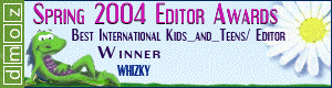 2003 Mozzie - Best International Kids and Teens Editor Winner