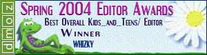 2003 Mozzie - Best Overall Kids and Teens Editor Winner