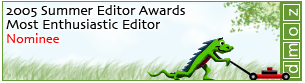 Most Enthusiastic Editor Nominee