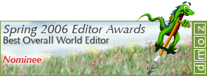 2006 Spring Mozzies Best Overall World Editor