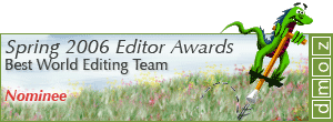 Best World Editing Team (Traditional Chinese)- Nominee